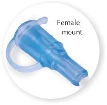 Sonda alimentare KRUUSE con graduazione in centimetri, 2,7x50 cm