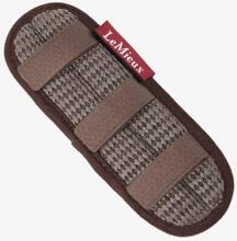 LeMieux noseband pads, brown, one size