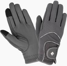 LeMieux Reithandschuhe, 3D-Mesh, grey, S (7)