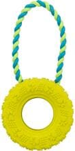 Pneumatico Trixie su corda, gomma naturale, ø15/31cm, lime