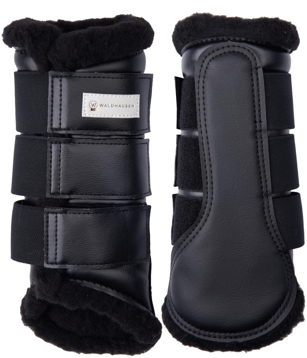 Waldhausen Soft Dressurgamasche, 1 Paar, schwarz, L