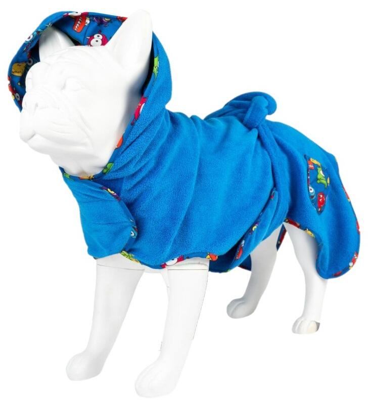 Max & Molly Bademantel, blau, L