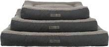 Cuscino Trixie Bendson Vital, quadrato, 120x80cm, grigio scuro/grigio chiaro