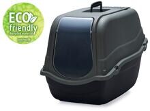 beeztees Romeo Eco Katzentoilette, grün/blau, 57x39x41cm