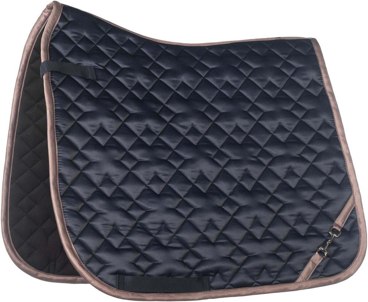 HKM Golden Bit Schabracke, dunkelblau, Pony Dressur