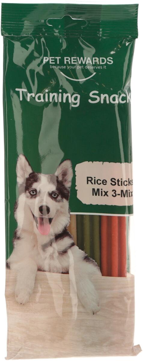 KERBL Pet Rewards Rice Sticks Mix Hundesnack, 3 Stück