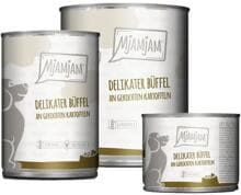 Mjamjam Nassfutter mit Büffel & Kartoffeln
