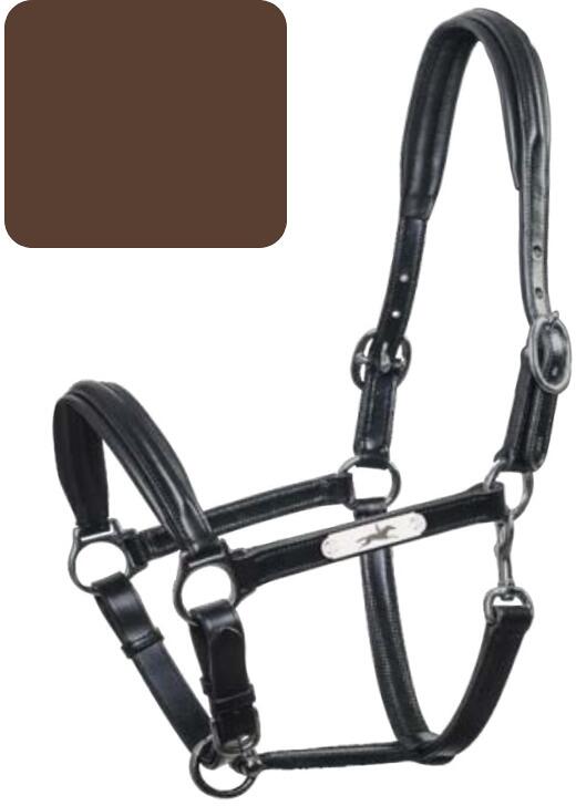 Schockemöhle Ulm Pro SP Halfter, brown/silver, VB