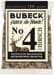 Bubeck No. 4 Hundekuchen mit Hirsch, 210g
