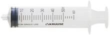 Siringa monouso KRUUSE, a 3 componenti, Luer Lock, 50-60 ml, 25 pezzi