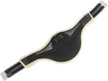 Cinghia per ramponi Acavallo Classic Gel, pelliccia sintetica, nera, 125 cm