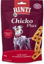 Rinti Chicko Plus Früchteriegel | Huhn | Hundesnacks 80g