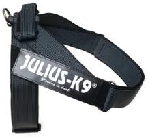 Julius K9 Gurtgeschirr, schwarz, Gr.1, 63-85cm
