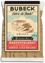 Bubeck | G´schnitten Brot | gebackener Hundekuchen mit Kartoffel und Schwarzkümmel | 210g