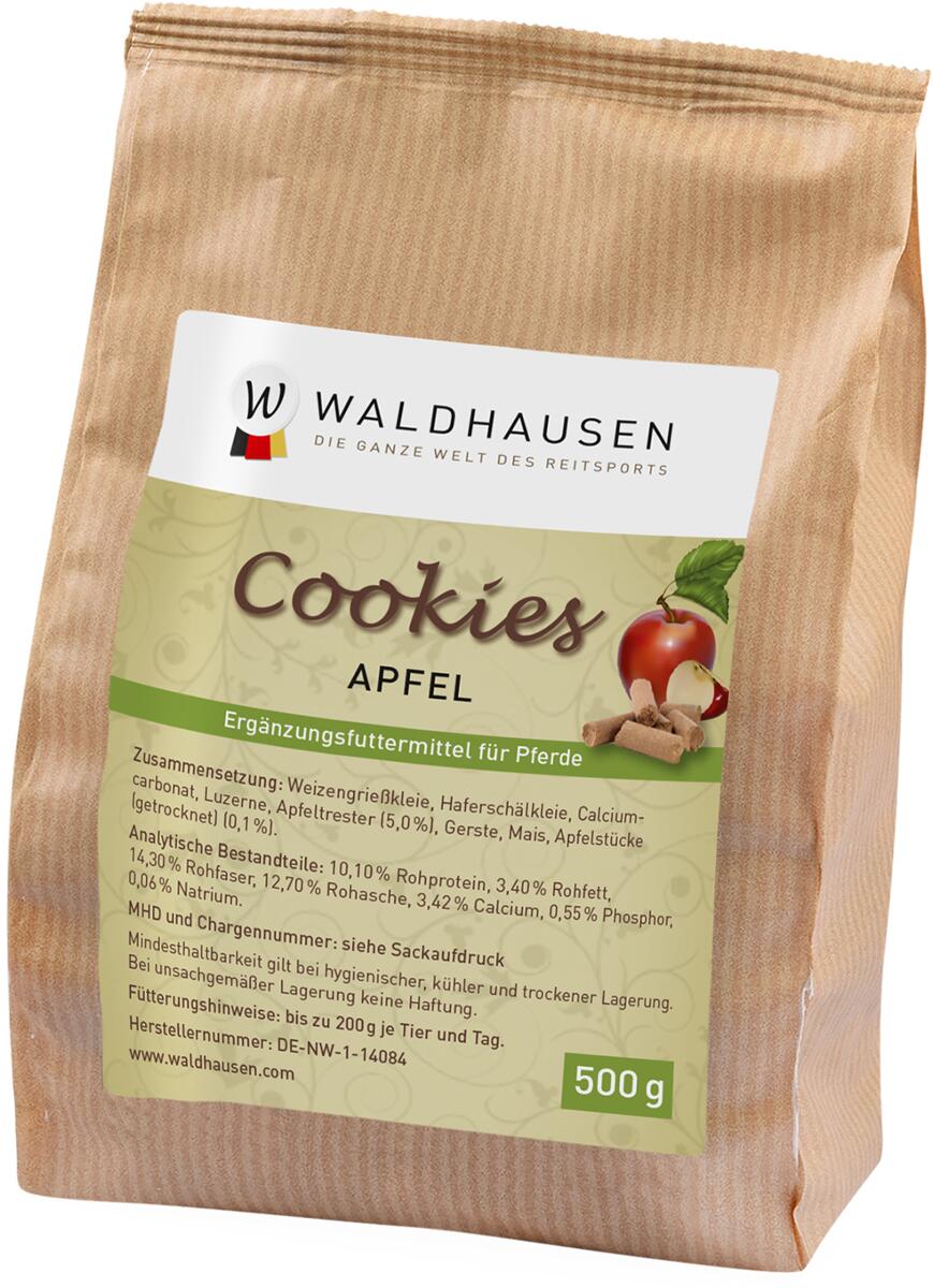 Waldhausen Cookies, getreidefrei, 500g, Apfel