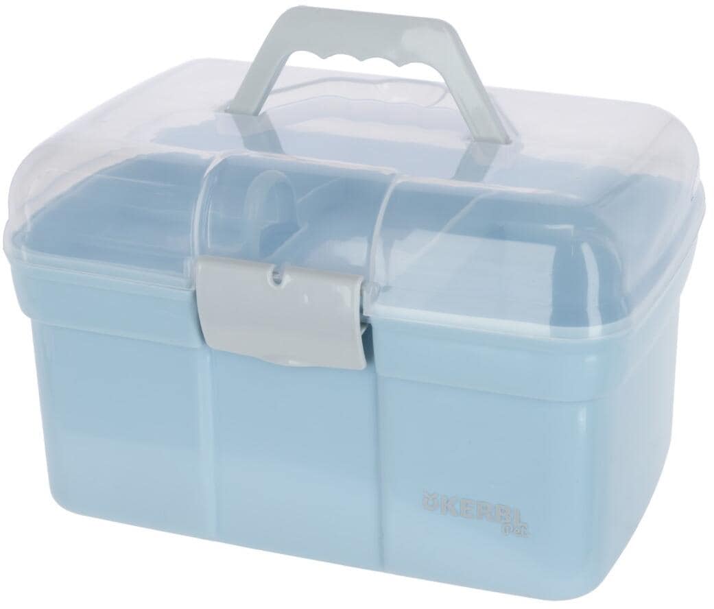 KERBL Pet Pflegebox, blau, 30x20x19cm