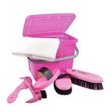 Haas Kinder-Putzbox, pink/rosa