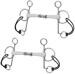 beris Pelham bit, double broken