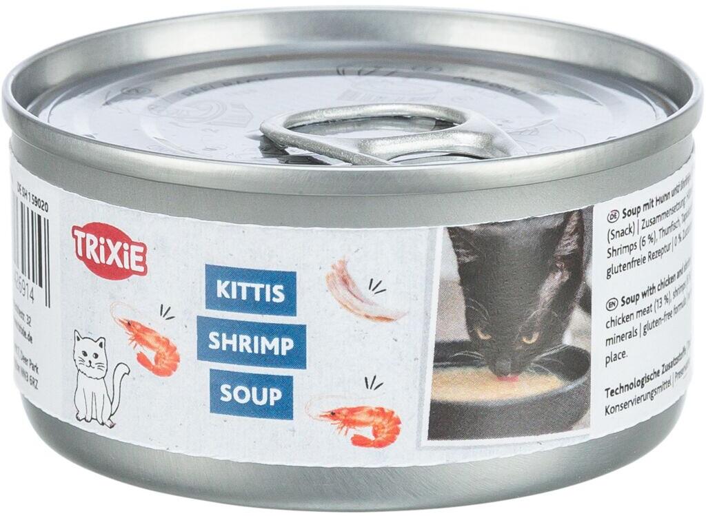 Trixie Soup mit Huhn und Shrimps, 4x80g