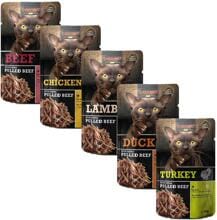 Leonardo Pulled Beef Nassfutter, 16x70g
