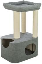 Trixie Viviana scratching post, angular, blue/grey, 86cm