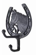 HKM Portamorso snaffle a testa di cavallo, in ghisa