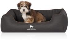 Knuffelwuff Columbia, cuccia ortopedica per cani, 85x63 cm, nera