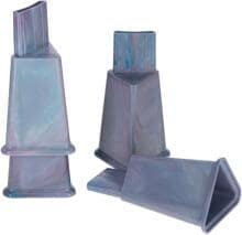 KERBL Piedi per mangiatoia KERBL Hobbyfarming, confezione da 4
