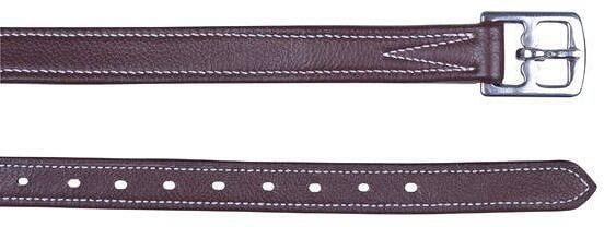 HKM Flexi Steigbügelriemen, braun, 135cm, 2 Stück