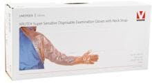 KRUUSE Krutex Super Sensitive Handschuhe mit Schulterschutz, S, 50 Stück