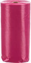 Trixie dog faeces bag, rose scent, 4x20 bags, pink