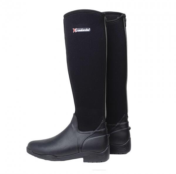 USG Crosslander Meran Neopren-Reitstiefel, schwarz, 36