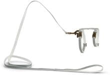 Designed by Lotte Virante Katzengeschirr, Nylon, grau, 27-45cmx10mm