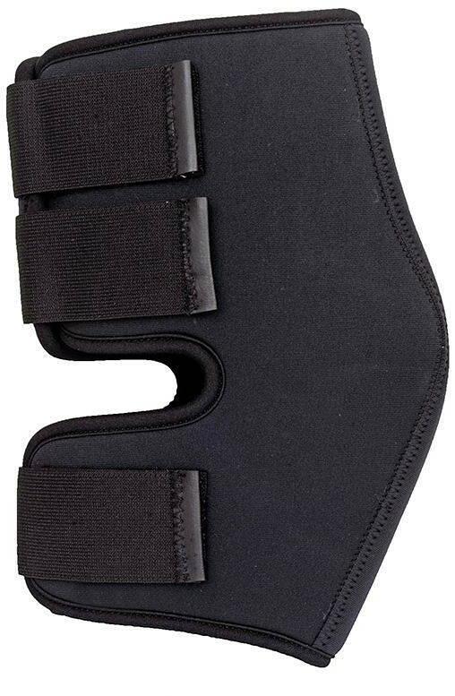 HKM Feel Warm Sprunggelenkschoner, schwarz, L