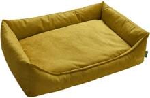 Divano per cani HUNTER Eiby, giallo, taglia M, 80x60 cm