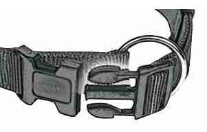 Trixie Premium Halsband, rot, L-XL, 40-65cm/25mm