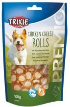 Trixie PREMIO Cheese Chicken Rolls | 100g Hundesnacks