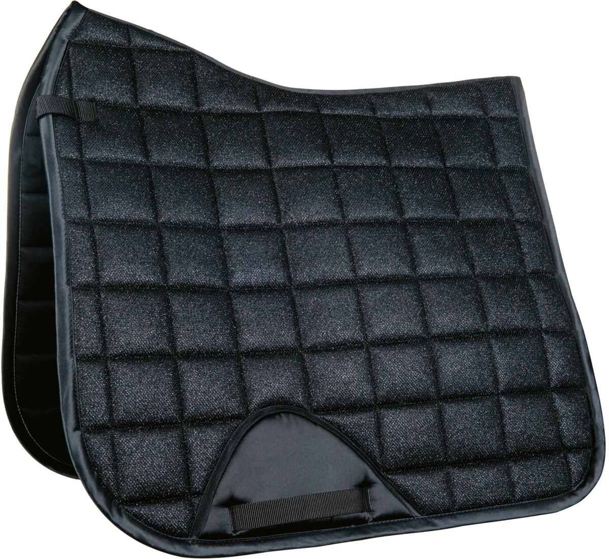 HKM Glitter Mesh Style Schabracke, schwarz, Pony Vielseitigkeit