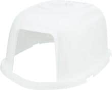 Trixie Vico Katzentoilette mit Haube, 40x40x56cm, altrosa/weiß