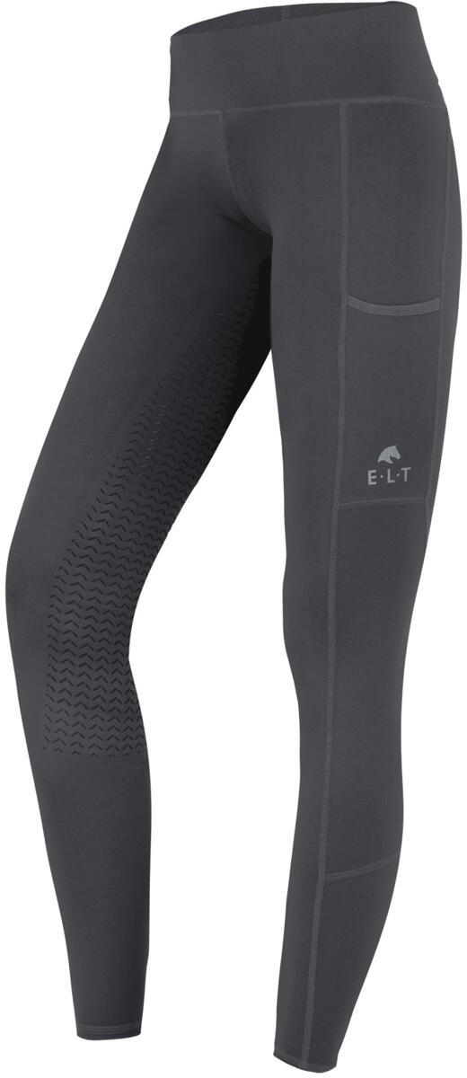 ELT Ella Thermo-Reitleggings, asphalt, 40