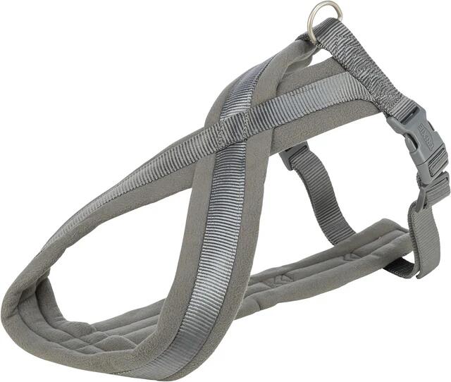 Trixie Premium Touren-Geschirr, grafit, S–M, 40–70cm/20mm