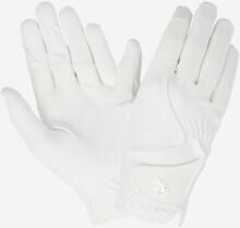 LeMieux Close Contact Reithandschuhe, white, XL (9-9,5)