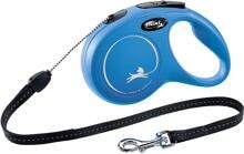 flexi Classic Seil Rollleine, blau, 8m, S