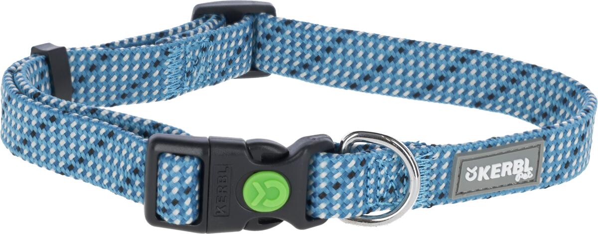 KERBL Pet Colorado Halsband, ocean, 15mm, 25-35cm