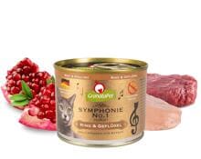 GranataPet Symphonie Nassfutter, 6x200g, No.1 Rind & Geflügel