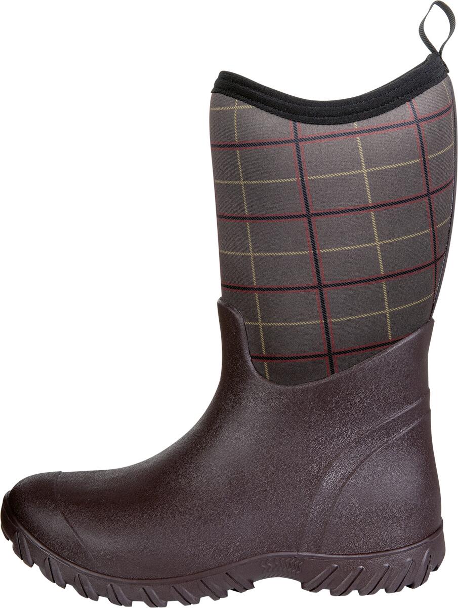 HKM Softopren Thermostiefel, braun/beige Karo, 36