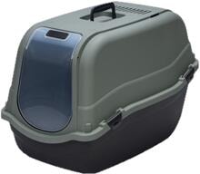beeztees Romeo Eco Katzentoilette, grün/blau, 65cm