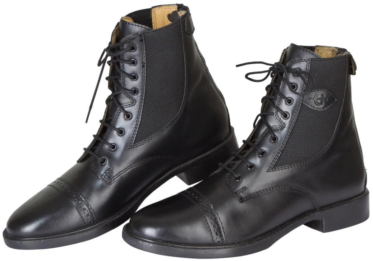 Covalliero Monaco Schnürstiefelette, schwarz, Gr. 45