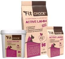 cdVet Fit-Crock Active Mini Trockenfutter mit Lamm