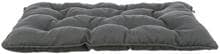 Cuscino Trixie Caliente, quadrato, 115x72cm, grigio scuro